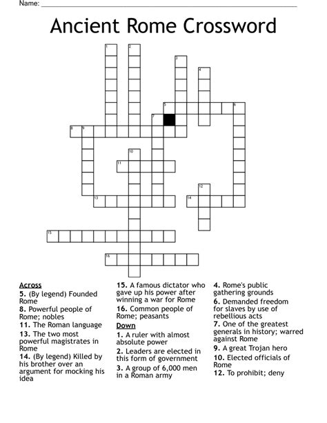 crossword clue ancient|ancient crossword clue dan word.